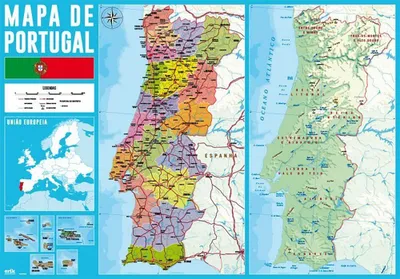 Produktbild von Vade escolar Karte von Portugal