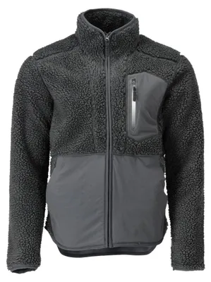 Image de Veste de travail fourrure zippé MASCOT Customized - 22303-682-Gris anthracite-M