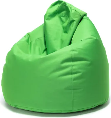 Produktbild von Ecopuf Fuzzy, Sitzsack, Sessel Kinder Erwachsene, Pouf, Bean Bag Gaming, 80x110, Grün Nc2