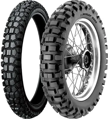 Obrázok produktu pre Pár pneumatík DUNLOP 70/100-19 42P D605 + 130/90-17 68R D606