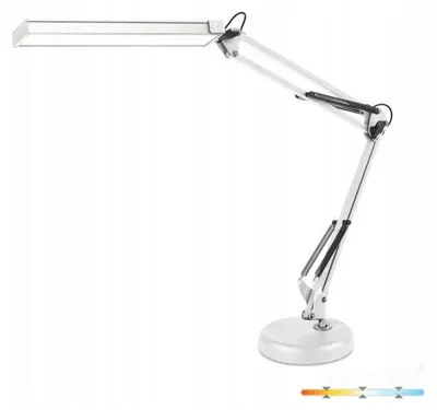 Zdjęcie produktu dla Lampa biurkowa LED TENUIX, 14W, 3 tryby barwy światła, biała