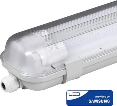 Produktbild von v_tac LED Feuchtraumleuchte 120cm 36W 3400lm 4000K IP65 Weiß