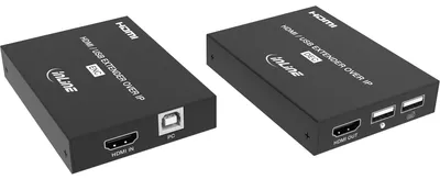 Image de Extendeur KVM InLine® sur IP, HDMI Full HD, 150 m, kit