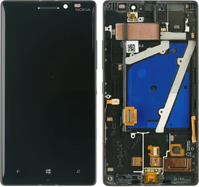 Produktbild von Display für Nokia Lumia 930 Farbe: Schwarz Displayglas Touchscreen Bildschirm