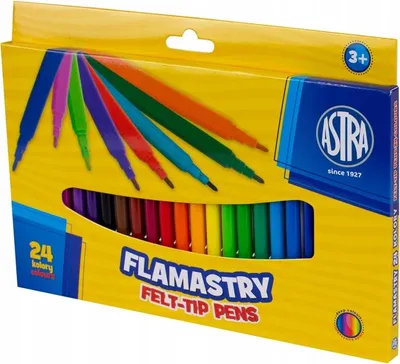 Image de Marqueurs 24 couleurs Astra