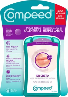 Immagine prodotto di Compeed Cerotto invisibile per vesciche da herpes 15 unità