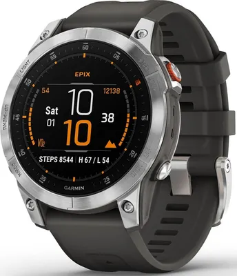 Produktbild von Garmin epix, 3,3 cm (1.3"), AMOLED, Touchscreen, 16 GB, GPS, 76 g