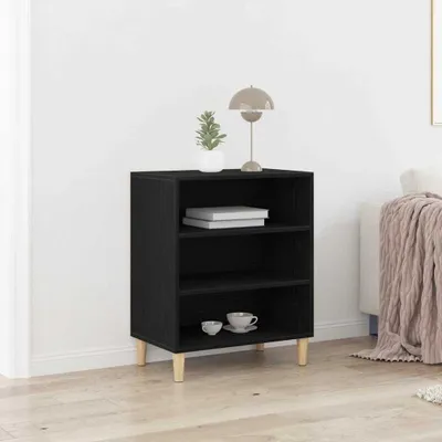Obrázek produktu pro vidaXL Příborník vzhled černého dubu 57 x 35 x 70 cm materiál na bázi dřeva