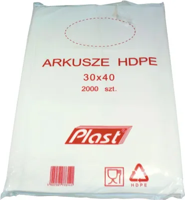 Zdjęcie produktu dla Arkusz Hdpe 30X40Cm 2000Szt