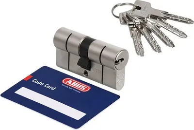 Produktbild von Zylinder-Einsatz Abus D10NP 40/55 Perlnickel Kl. 5.2, 5 Schlüssel