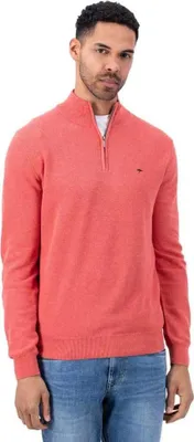 Produktbild von Fynch Hatton 1413222 Halbzippullover Rot L Herren Rot L