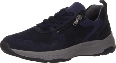 Produktbild von Waldläufer Schnürhalbschuhe bequem in blau, Gr. 9.5