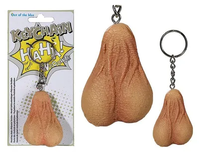 Immagine prodotto di OOTB portachiavi in metallo articolo di prova di circa 6 cm