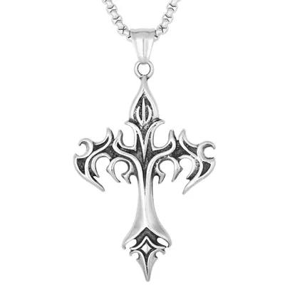 Produktbild von Halskette FL-33480 Cross - Silber für Uni KP33480