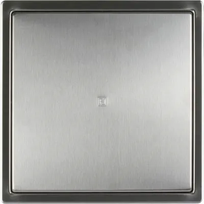 Immagine prodotto di Porta per vasca in acciaio inox NVD, 300 x 300 mm 0123