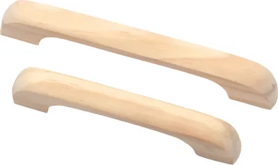 Produktbild von Natur Holzgriff Möbelgriff Holz Schubladengriff Möbelgriffe Holzknopf 128mm