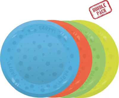 Produktbild von Mehrweg Teller 21 cm | 4 Stück Multicolor