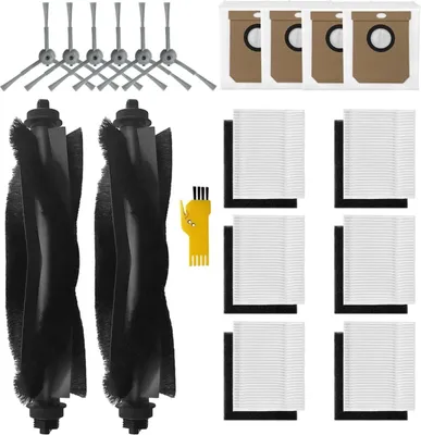 Image de INF Kit d'accessoires de remplacement pour aspirateur robot Ecovacs L60/L50