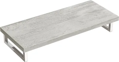 Produktbild von doporro Waschtischplatte Waschbeckenauflage 50x120cm Waschtischkonsole in Greige für Waschschalen inkl. Konsolenhalterung Wandmontage