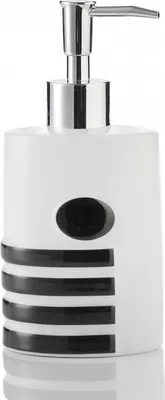 Produktbild von Seifenspender Kitano Keramik mit Edelstahl