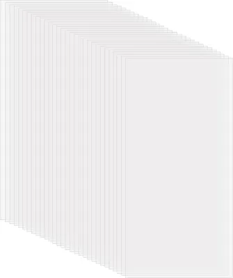 Imagen del producto de Película de Mylar PET, 30 x 61 cm, 30 unidades, 0,15 mm de grosor, para manualidades