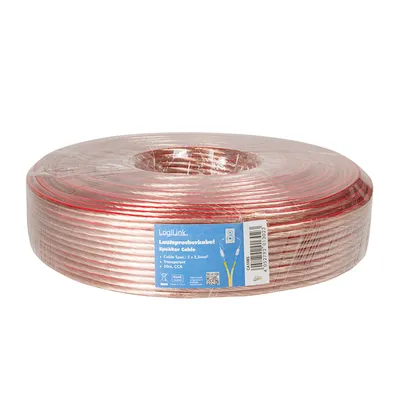 Productafbeelding van LogiLink luidsprekerkabel, 2 x 25 mm, 50 meter