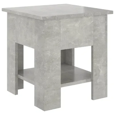 Produktbild von vidaXL Couchtisch Betongrau 40x40x42 cm Holzwerkstoff