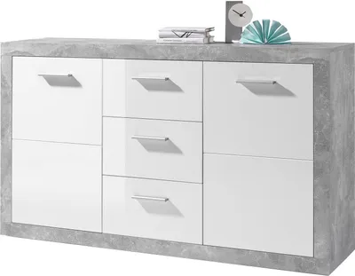 Produktbild von Sideboard >Rio de Janeiro< in Beton - 147x89x37cm (BxHxT)