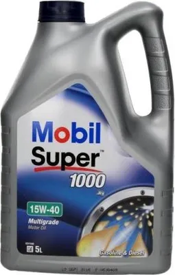 Produktbild von MOBIL Super 1000 X1 für 15W-40 5 Liter Motoröl Motorenöl Mineralisch 501 01 505 00 229.1 Öl