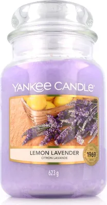 Produktbild von 'YANKEE CANDLE Lemon Lavender', Large Jar (623g)