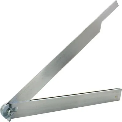 Produktbild von Famanu Rohrschelle 20 cm mit Flügelmutter - Verzinkter Stahl