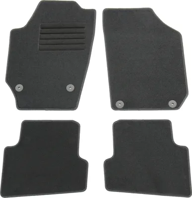 Produktbild von AD Tuning Fußmatten Set für Skoda Fabia 2 5J 5trg. + Kombi, Bj. 12/2007-10/2014
