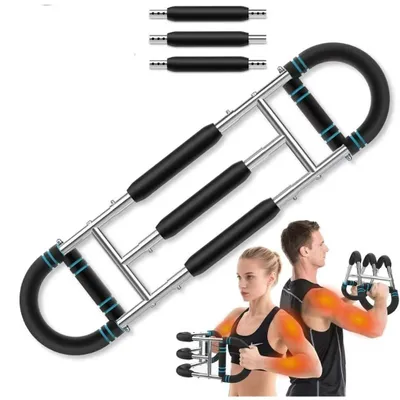Produktbild von U-förmiger Brusttrainer - Krafttrainingsgerät - 3 Einstellbare Widerstandsstufen - Für Brusttraining