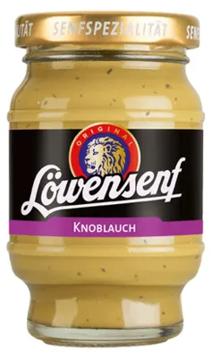Produktbild von Löwensenf Senfspezialität Knoblauch Tönnchen - 100ml