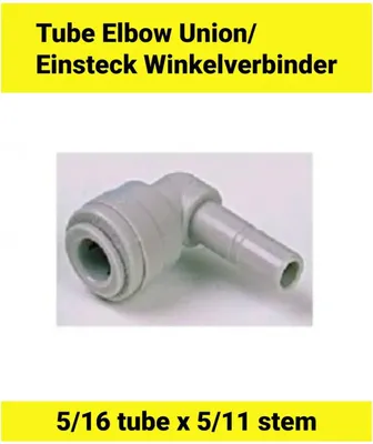 Zdjęcie produktu dla Złącze kątowe wtykowe 5/16 x 5/16