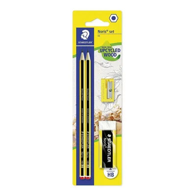 Produktbild von Staedtler Bleistift Noris HB Set BK 100% PEFC 4007817117149