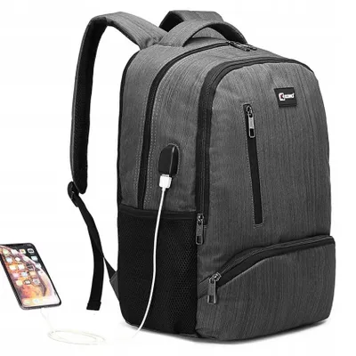 Produktbild von Kono Aston Rucksack Herren Wasserdicht Büro Arbeit USB