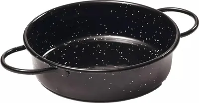 Produktbild von COMAS Servierschale Emaille, mit Griffen, Länge: 232 mm, Breite: 165 mm
