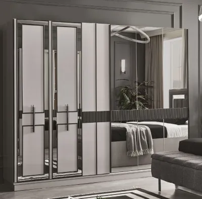 Immagine prodotto di Armadio moderno armadio in legno armadi camera da letto mobili