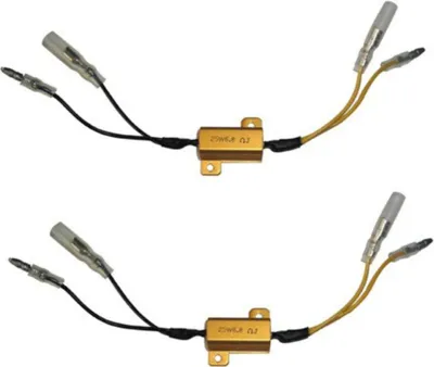 Produktbild von Lastwiderstand 6,8 Ohm zur Lastsimulation 25 Watt für LED-Blinker, 2er-Set