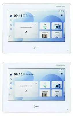 Produktbild von Innenmonitor, 7-Zoll-Touchscreen, Video-Türsprechanlage, 2 Stück