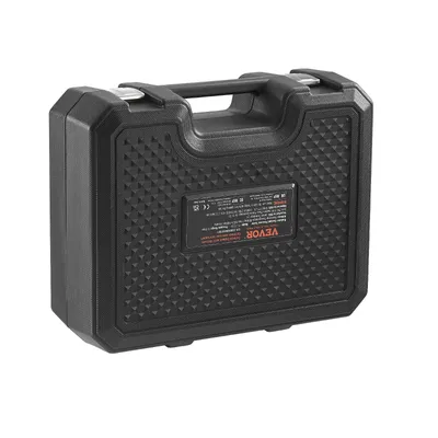 Produktbild von Radiator Druckprüfer-Set, manuelle Pumpe, farbcodierte Stahl-Testkappen-Adapter, Schwarz
