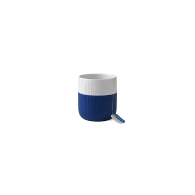 Produktbild von Fluted Contrast mug 33cl Mega Blue