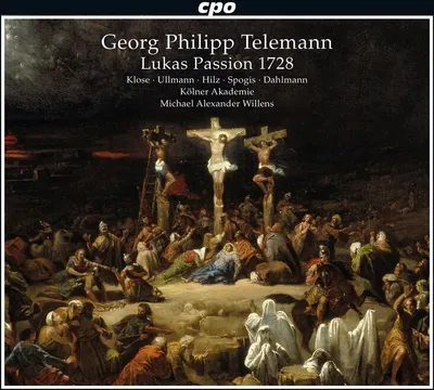 Obrázok produktu pre Georg Philipp Telemann (1681-1767): Lukášove pašie (1728) - CPO 0761203775422 - (CD / L)
