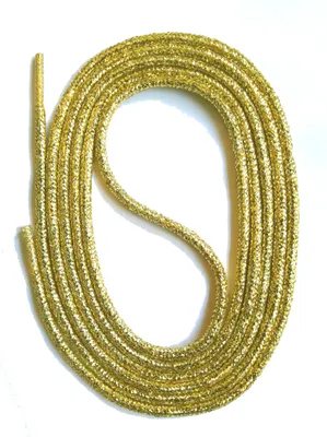 Produktbild von SNORS Schnürsenkel rund - GOLD - 3mm - 110cm