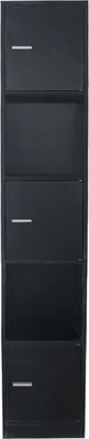 Produktbild von Säulenschrank Badezimmer - Aufbewahrungsschrank Badezimmer Schlafzimmer oder Flur - 180 cm hoch