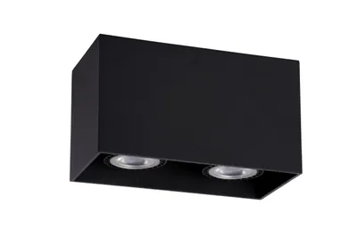 Produktbild von Aufbauspot 09101/02/30 Aluminium dimmbar LED-kompatibel 2x50W 16,5cm breit