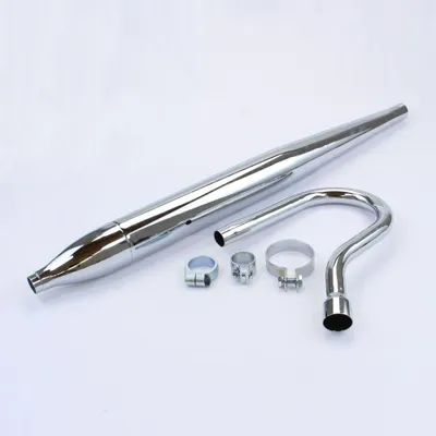 Produktbild von Auspuff + Krümmer SET für Zündapp R 50 Typ 561-003