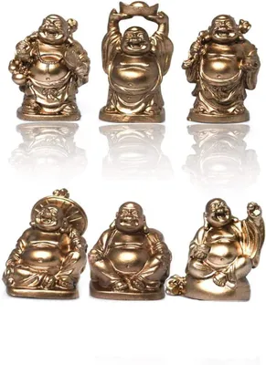 Image de Statues de Bouddha - Ensemble de 6