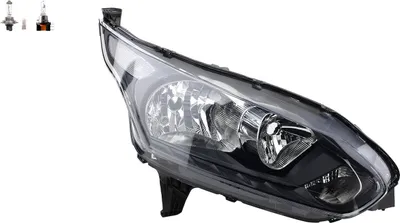 Zdjęcie produktu dla Johns, Reflektory halogenowe pasujące do Ford Transit Connect 13 13-18 RE + żarówka 1827688 1807870 1819686 DT1113W029DA DT1113W029DC